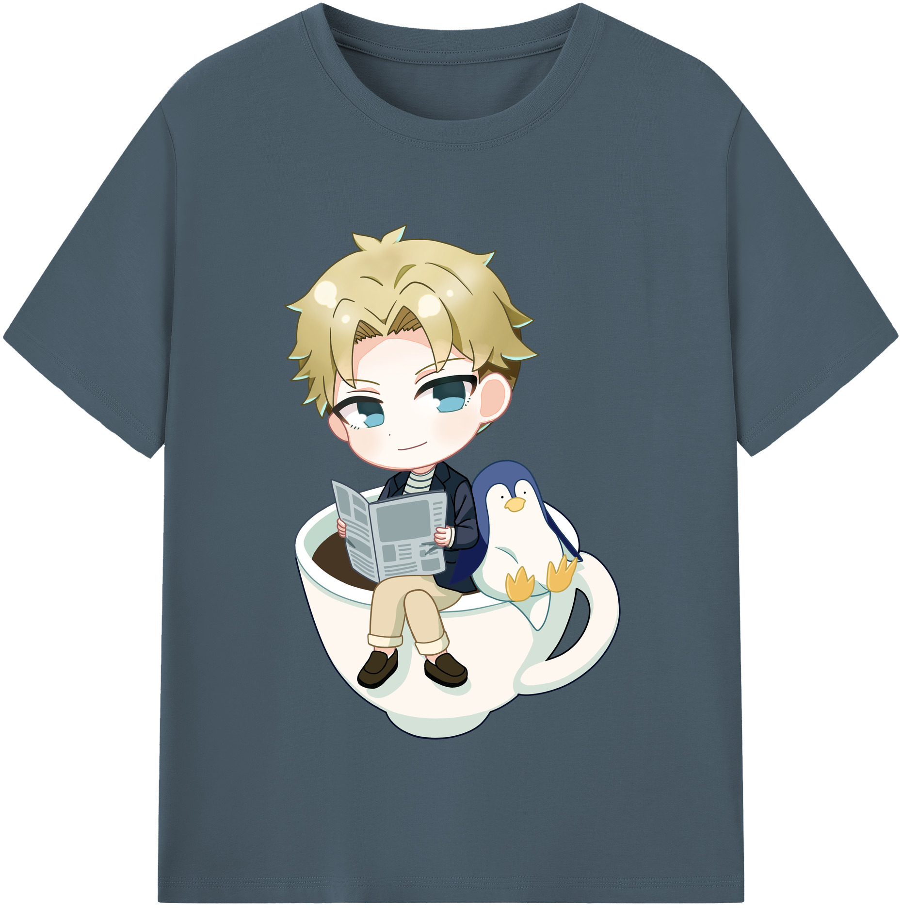 （画像用） SPY×FAMILY间谍家家酒 綿100％半袖Tシャツ（フロントプリント）